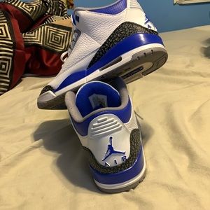Blue Jordan 3s